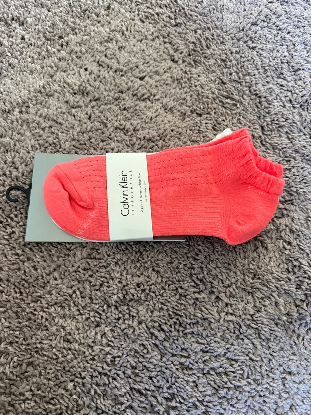 Calvin Klein No-Show Socks 2 pack